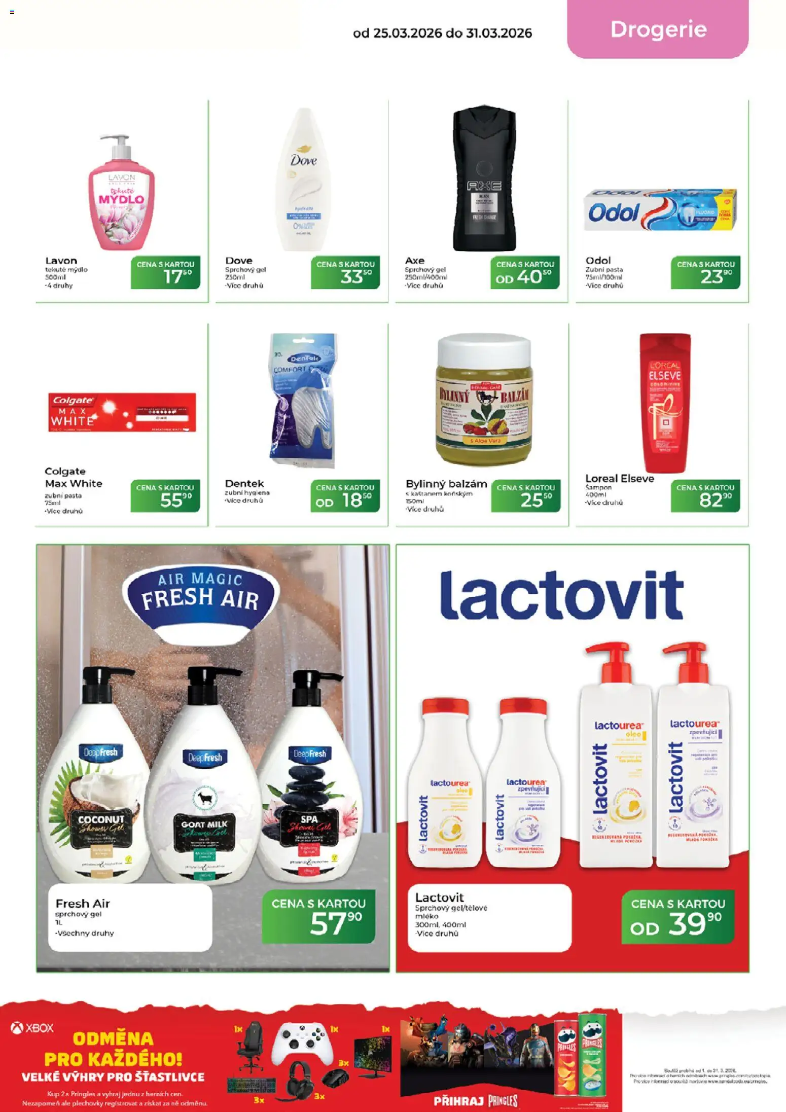 Tamda Foods leták od 25.03.2026 | Strana: 55 | Produkty: Mýdlo, Pringles, Aloe vera, Drogerie