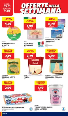 Anteprima del volantino YOGURT MAGRO ALLA FRUTTA, Yogurt magro alla frutta, zero grassi, senza lattosio, 8 x 125 g valido a partire dal 05.01.2026 | Pagina: 10