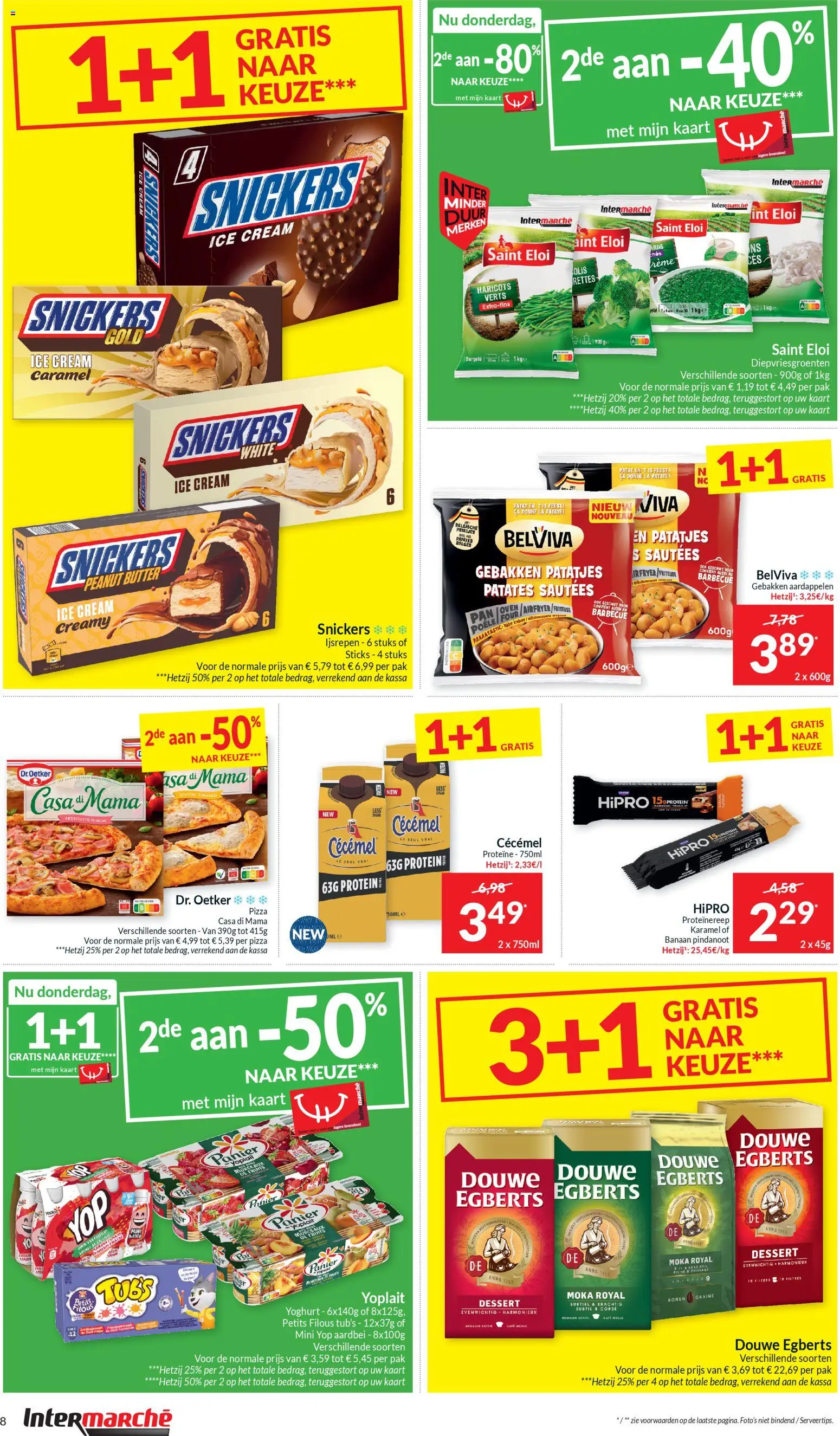 {H1} | Pagina: 8 | Producten: Pizza, Oven, Snickers, Pan