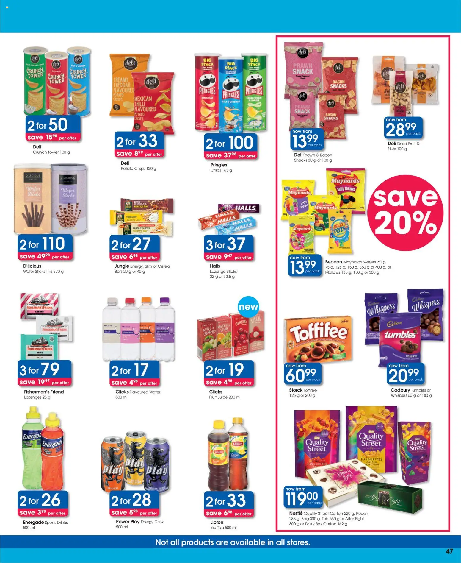 New Clicks catalogue – valid from 25.02.2026 | Page: 47 | Products: Beans, Juice, Paper, Chilli