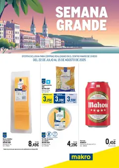 Vista previa Makro - Semana Grande Oviedo válido desde el 22.07.2025
