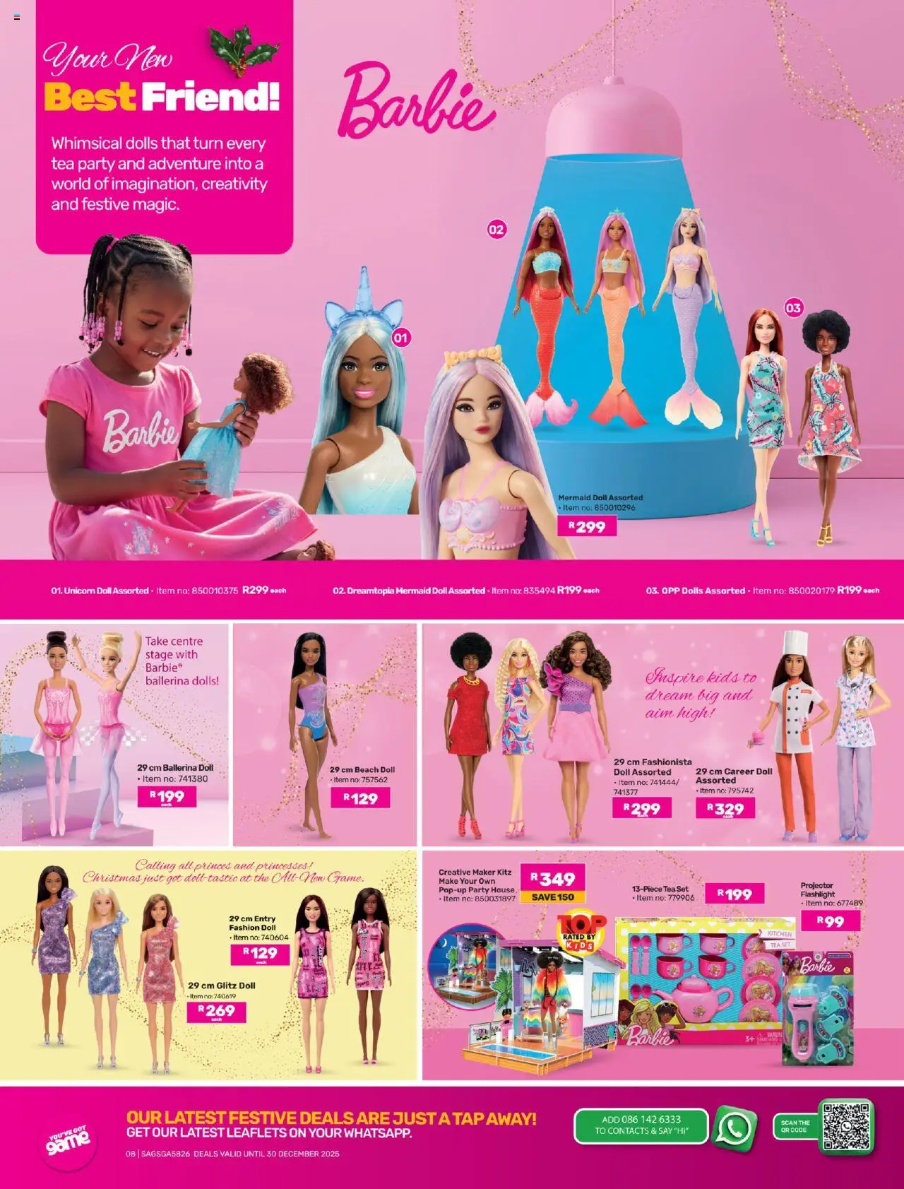 New Game catalogue – valid from 20.10.2025 | Page: 8 | Products: Tea, Tap