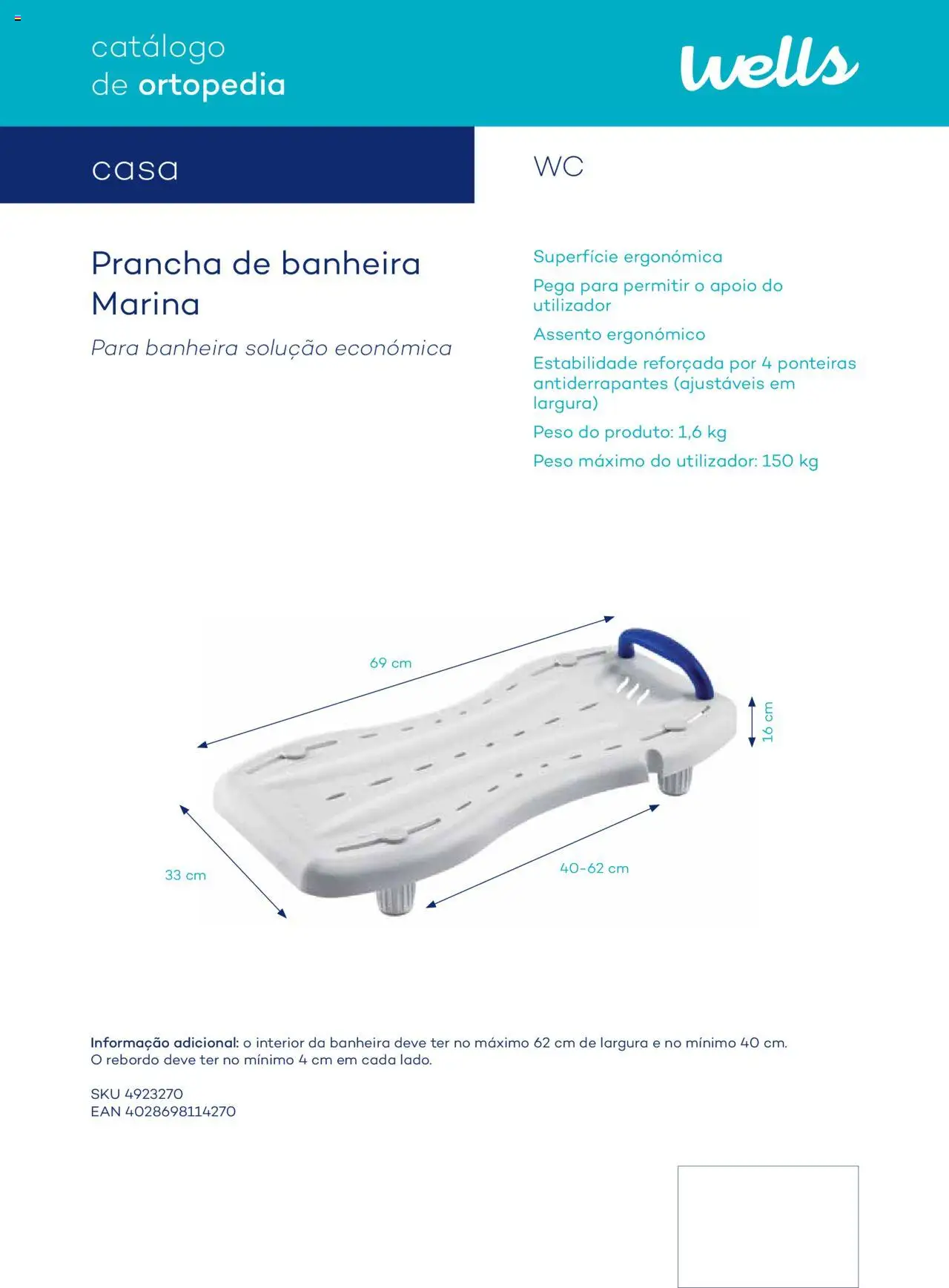 Well’s Catálogo de Ortopedia │ válido de 12.02.2024 | Página: 124