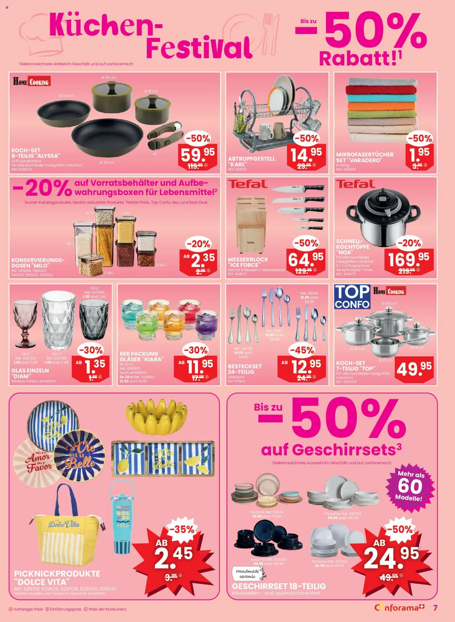 Conforama aktionen Primavera – gültig ab 01.04.2026 | Seite: 7 | Produkte: Top