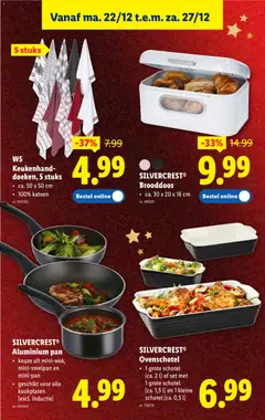 Lidl Folder week 52 - Voorbeeld van een folder van Lidl, geldig van 22.12.2025 | Pagina: 38 | Producten: Oven, Box, Pan