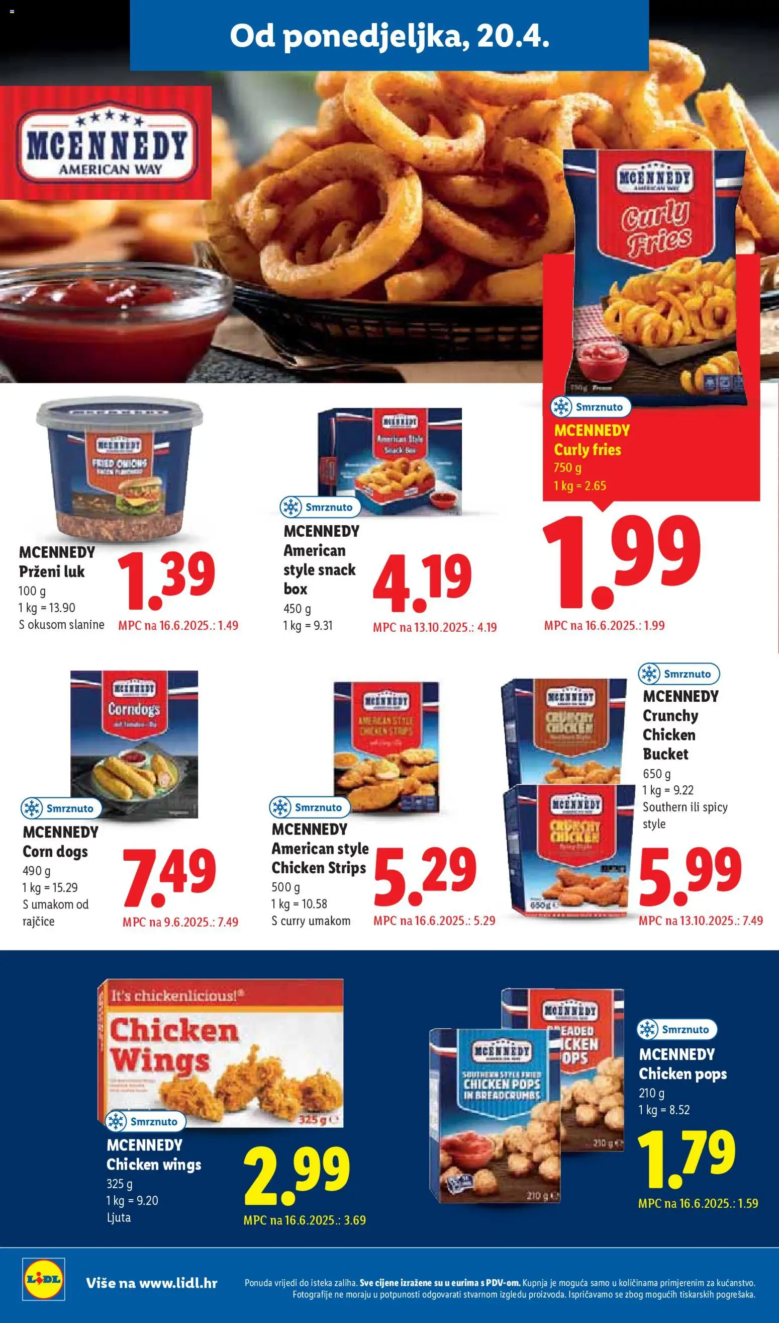 Lidl katalog | vrijedi od 20.04.2026 | Stranica: 14 | Proizvodi: Rajčice, Luk, Curry