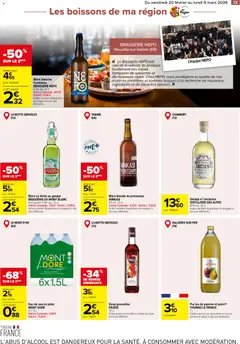 Carrefour - Prévisualisation de Carrefour Nouvel an lunaire valide à partir de 20.02.2026 | Page: 13 | Produits: Fraise, Bière blonde, Eau de source, Bière