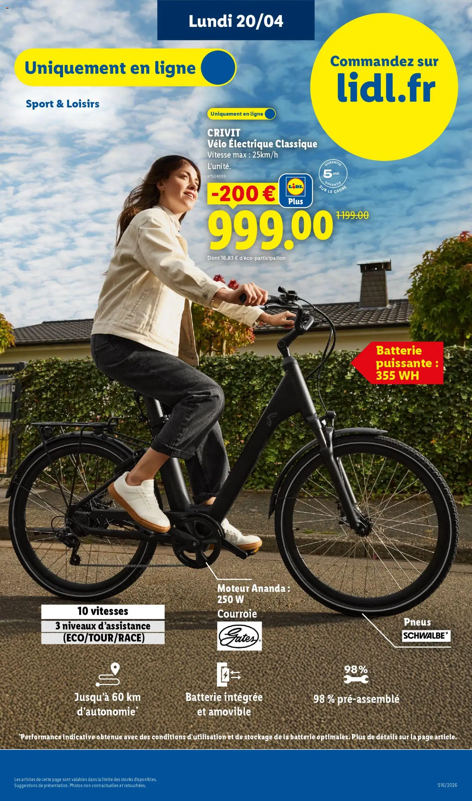 {H1} | Page: 57 | Produits: Vélo, Vélo électrique, Pneus, Cadre