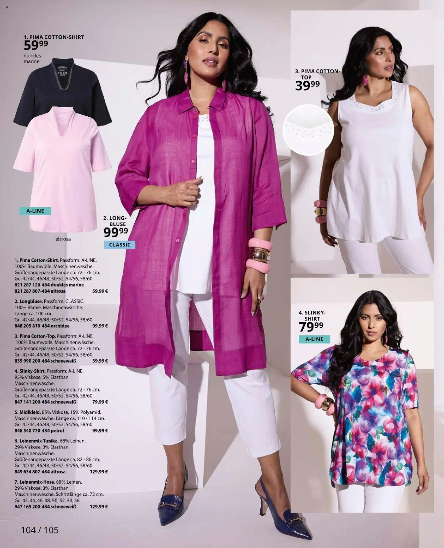 Ulla Popken akciós ujság - amely érvényes a következő dátumtól: 01.04.2026 | Oldal: 104