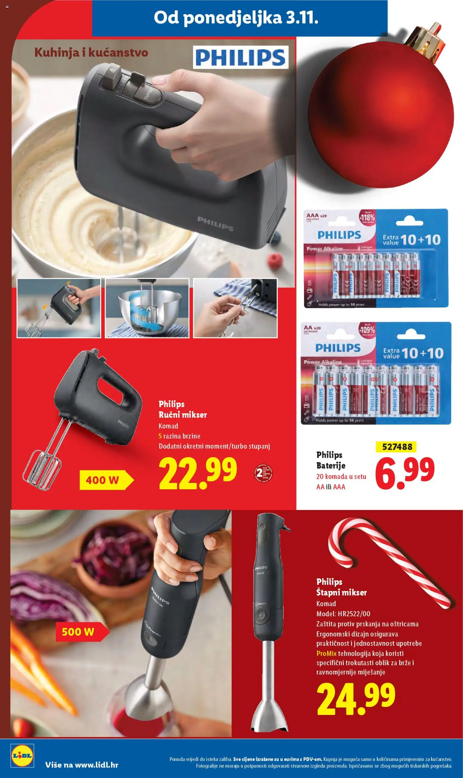 Lidl katalog | vrijedi od 03.11.2025 | Stranica: 30 | Proizvodi: Mikser, Štapni mikser, Kuhinja, Blender