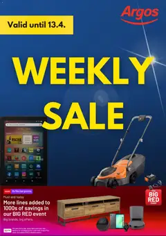 Preview of Argos - Weekly offers valid from 07.04.2026