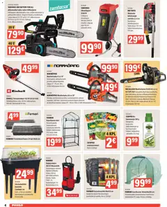 Puuilo-mainoslehti voimassa 16.03.2026 alkaen | Sivu: 4 | Tuotteet: Moottorisaha, Kasvihuone, Pensasleikkuri