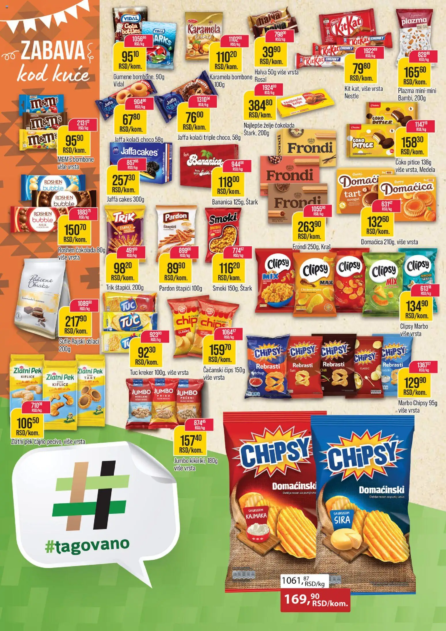 Zlatan Trag katalog - važi od 03.12.2025 | Strana: 8 | Proizvode: Čips, Smoki, Plazma, Čokolada
