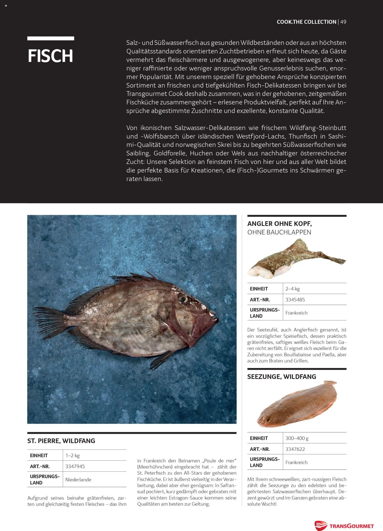 Transgourmet Cook Look-Book gültig ab 08.04.2026 | Seite: 49 | Produkte: Salz, Fisch
