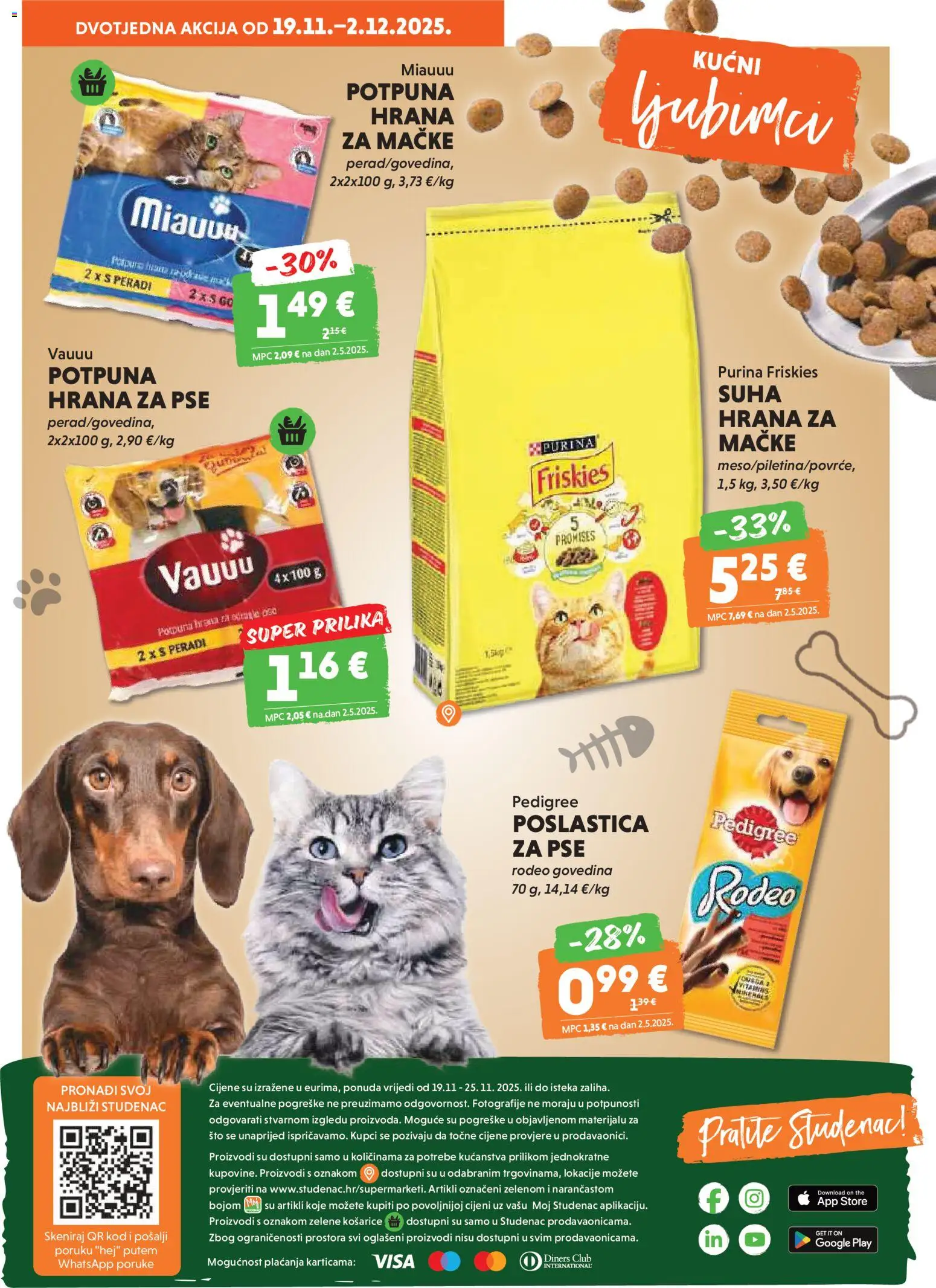 Studenac katalog | vrijedi od 19.11.2025 | Stranica: 36 | Proizvodi: Hrana za pse, Govedina, Hrana za mačke