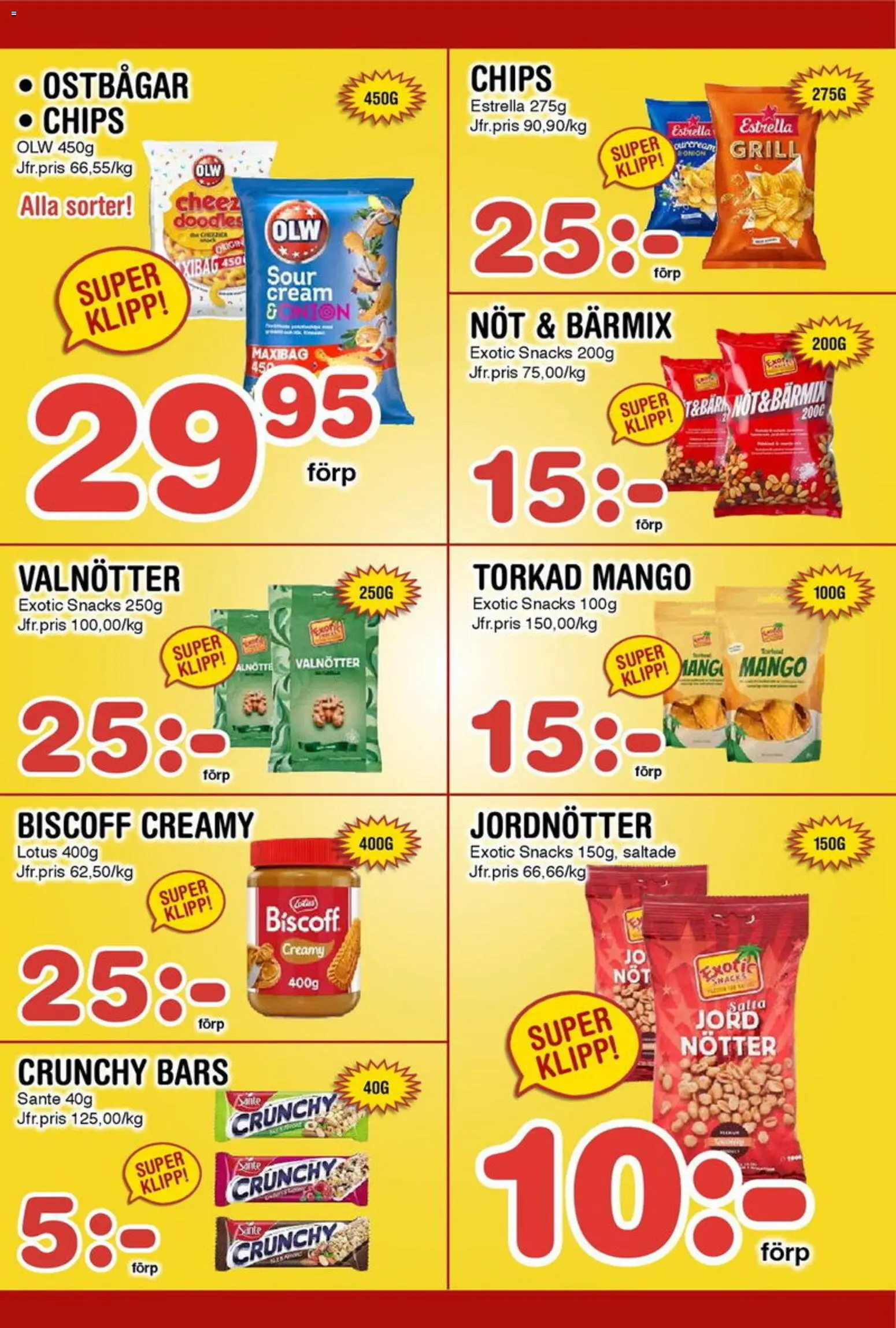 Nya Pulsen reklamblad aktuell från 15.12.2025 | Sida: 21 | Produkter: Grill, Jord, Chips, Nötter