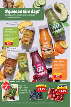 Preview of Aldi - Weekly offers UK Specialbuys valid from 22.01.2026 | Page: 4 | Products: Juice, Apples, Blueberries, Mango