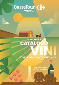 Anteprima del volantino Carrefour Market Vini - Torino catalogo valido a partire dal 06.10.2025
