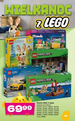 Pogląd oferty "Twój Market gazetka - Wielkanoc" - ważna od 09.03.2026 | Strona: 15 | Produkty: Lego