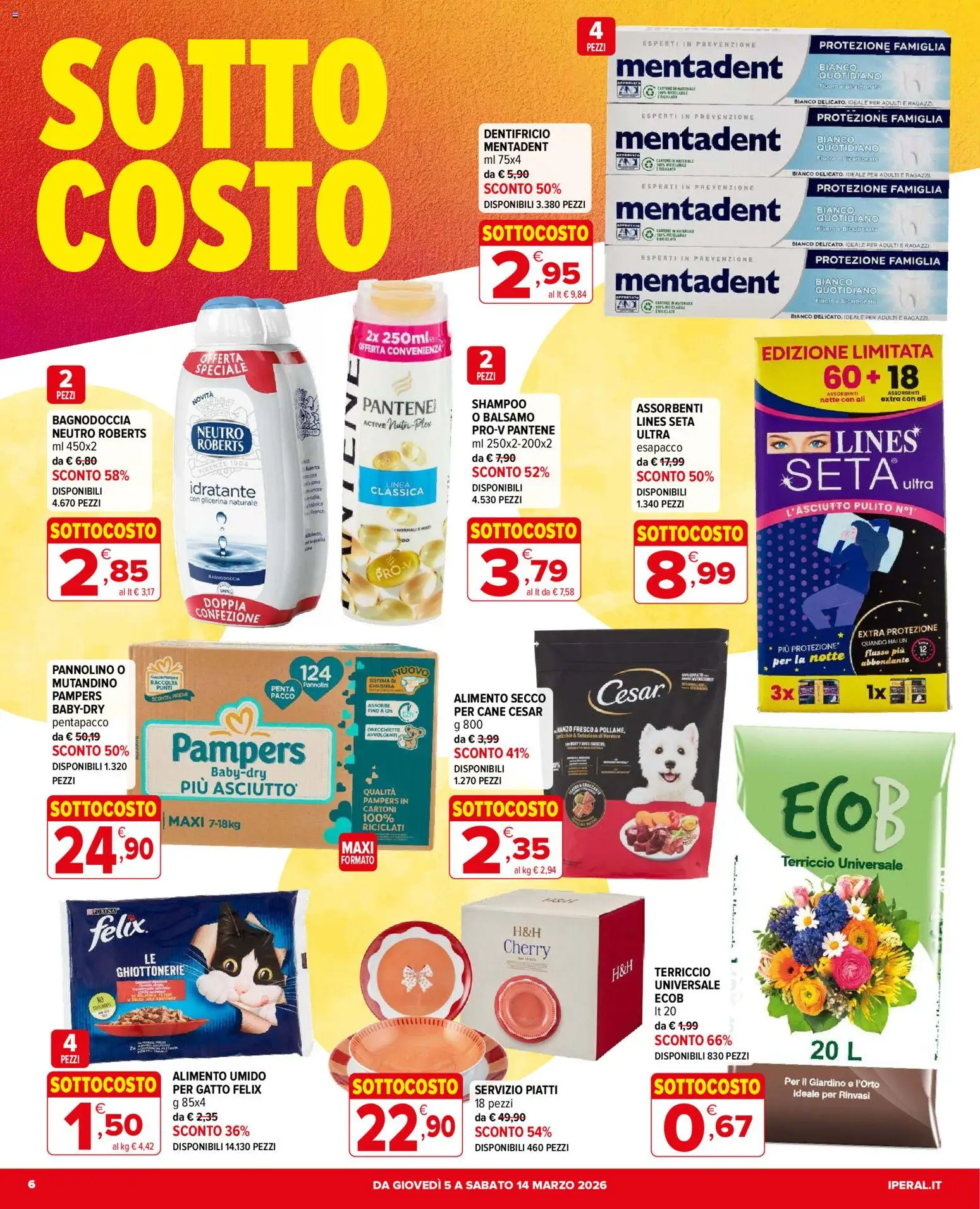 Volantino Iperal del 05.03.2026 | Pagina: 6