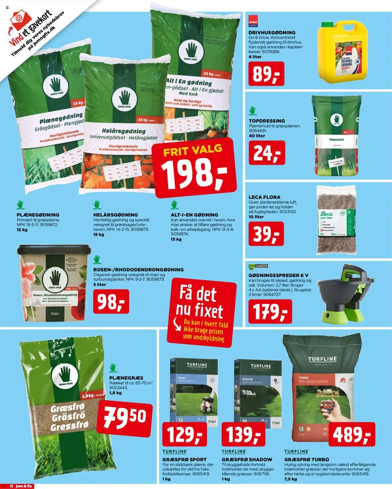 Jem & fix Tilbudsavis gyldig fra 29.06.2025 | Side: 10 | Produkter: Batterier, Søm