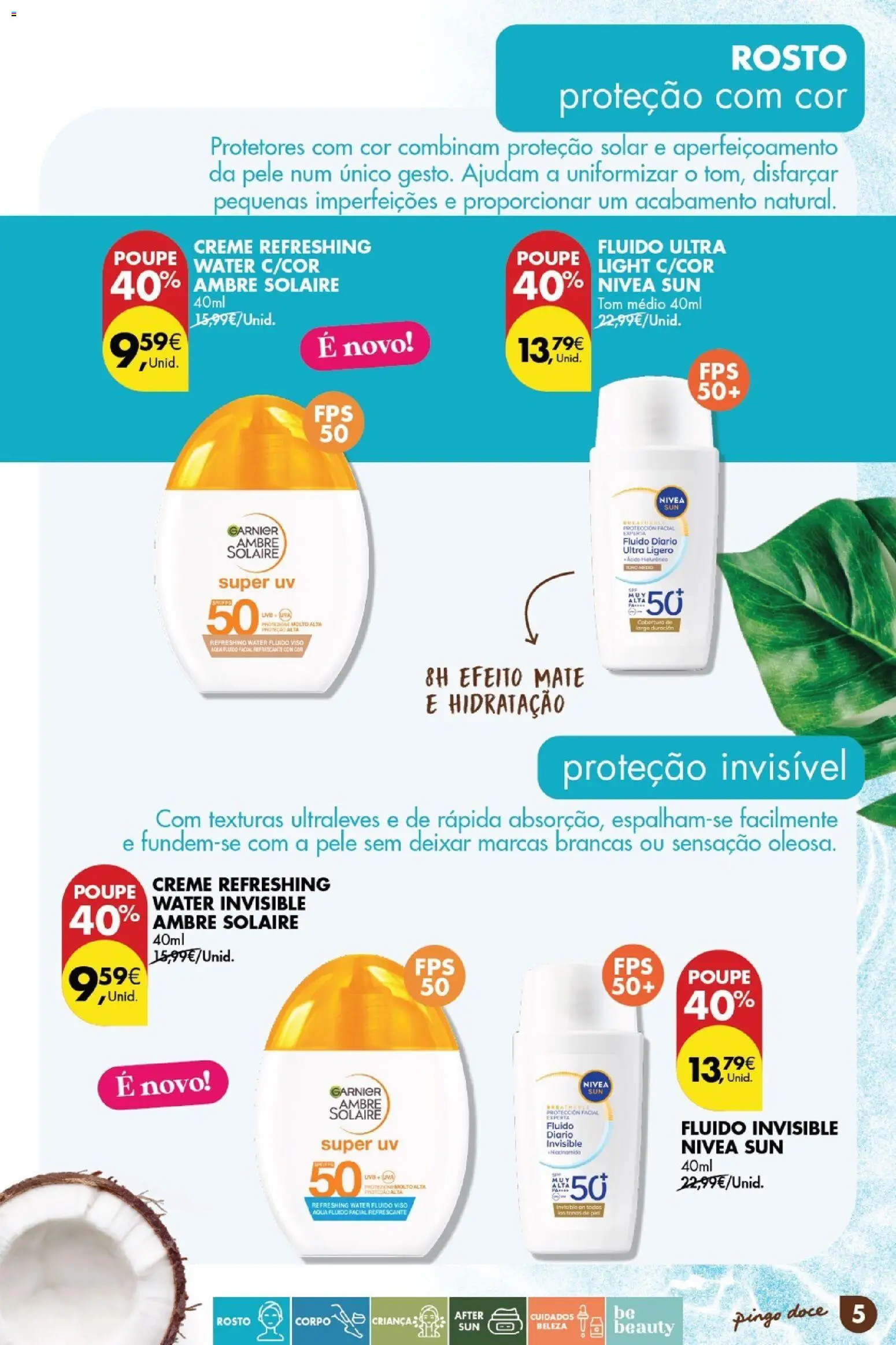 Pingo Doce Catálogo de solares 2026 │ válido de 24.03.2026 | Página: 5 | Produtos: Creme