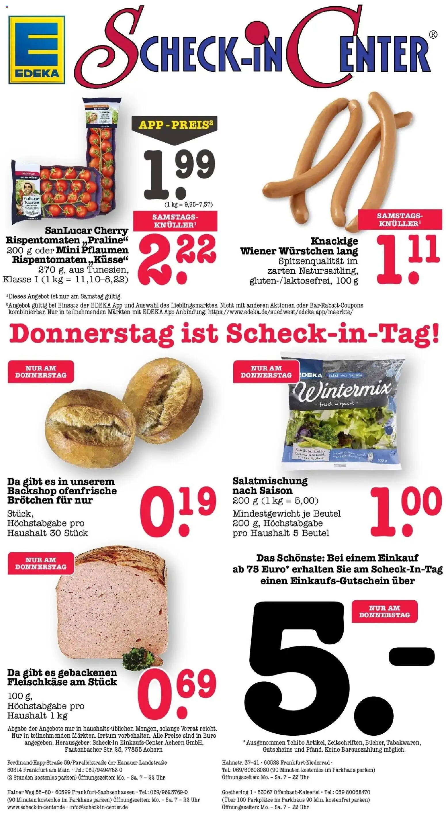 Edeka prospekt Offenbach	 – gültig ab 15.03.2026 | Seite: 60 | Produkte: Pflaumen, Tomaten, Ofenfrische, Uhr