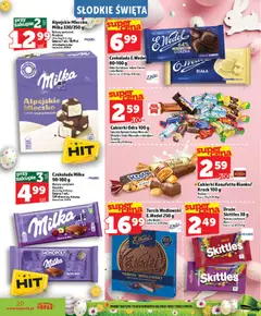 Pogląd oferty "Topaz gazetka" - ważna od 02.04.2026 | Strona: 20 | Produkty: Galaretki, Czekolada milka, Milka, Czekolada