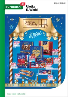 Pogląd oferty "Eurocash Gazetka - E. Wedel" - ważna od 24.11.2025