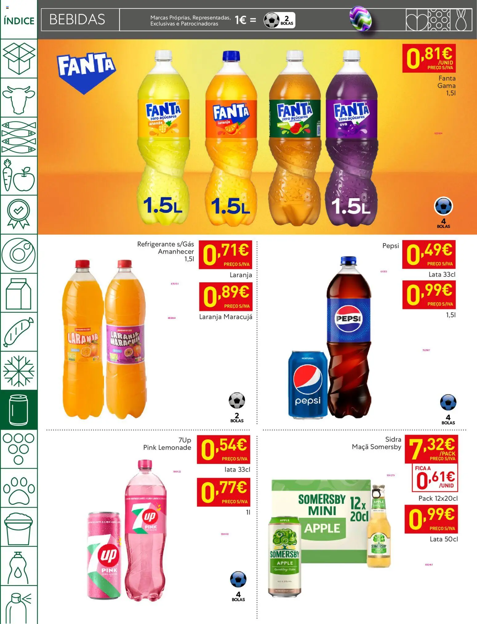 Recheio folheto │ válido de 17.03.2026 | Página: 54 | Produtos: Refrigerante, Fanta, Maça, Somersby
