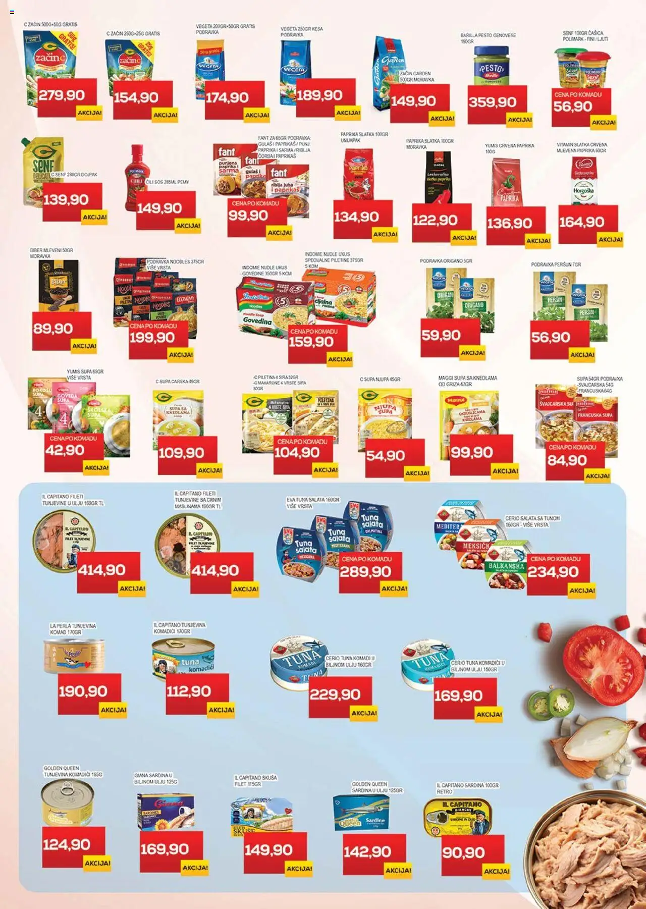 Medius katalog - važi od 07.10.2025 | Strana: 14 | Proizvode: Pesto, Podravka, Sos, Nudle