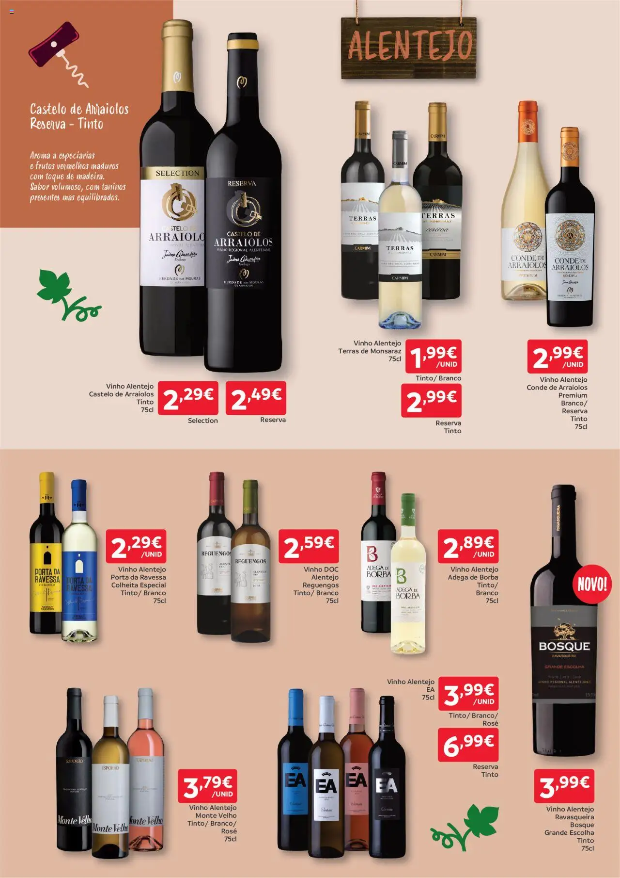 Amanhecer folheto │ válido de 02.10.2025 | Página: 4 | Produtos: Porta, Vinho