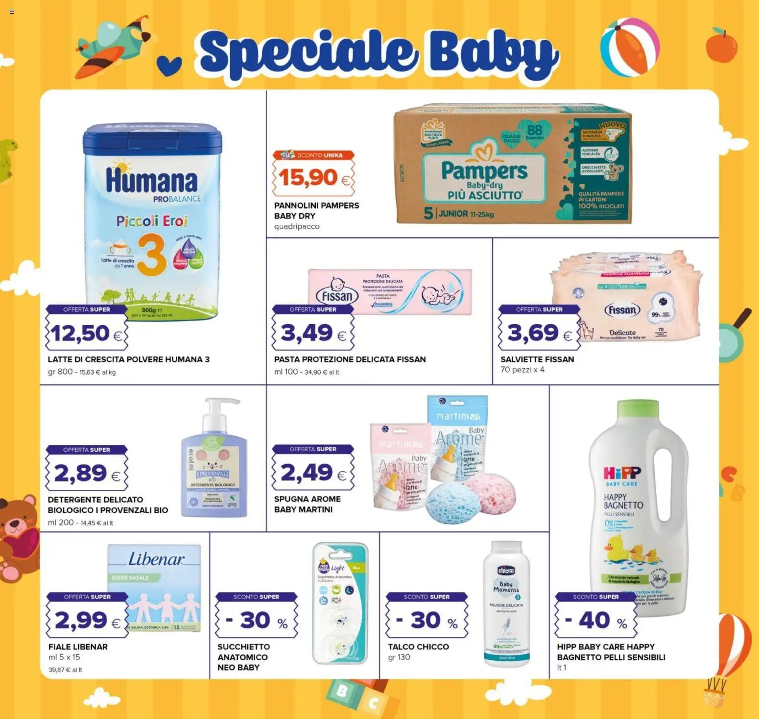 Volantino Oasi del 26.02.2026 | Pagina: 21 | Prodotti: Detergente, Talco, Latte, Mandorle