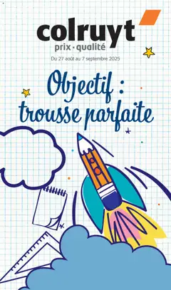 Colruyt - Prévisualisation de Colruyt - Objectif : trousse parfaite valide à partir de 26.08.2025