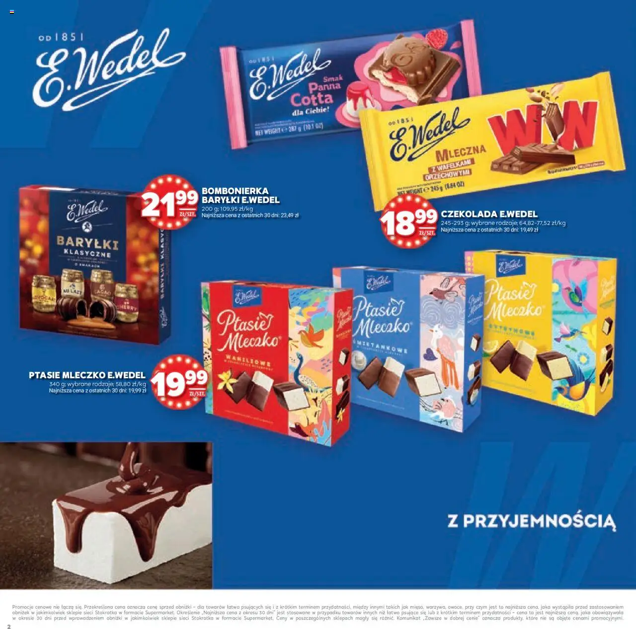 Stokrotka Gazetka - Urodziny od 11.09.2025 | Strona: 2 | Produkty: Stokrotka, Bombonierka, Ptasie mleczko, Czekolada