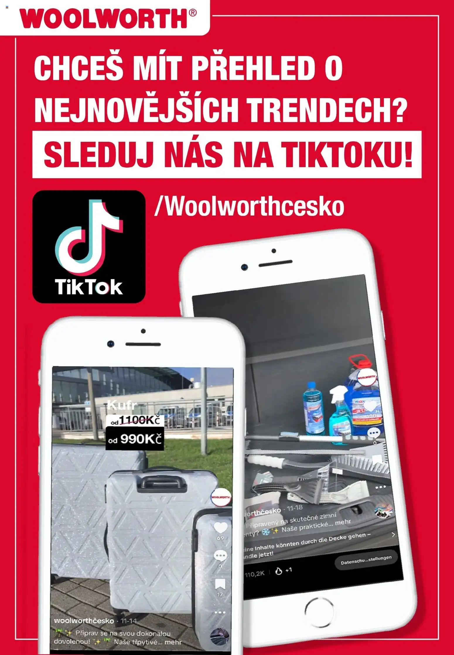 Woolworth leták - Třebíč, Třinec, Žatec od 09.01.2026 | Strana: 24 | Produkty: Kufr