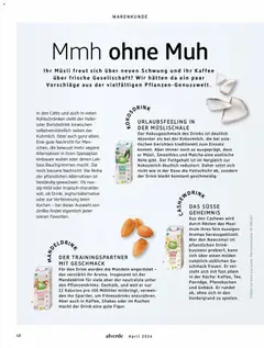 dm drogerie Prospekt 	 ab 01.04.2026 gültig | Seite: 48 | Produkte: Musli, Kaffee, Mandeln, Pfannkuchen