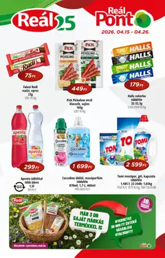 Reál Pont akciós újság - amely érvényes a következő dátumtól: 15.04.2026