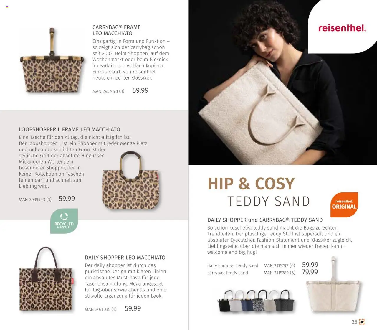 Müller Haushaltskatalog – gültig ab 03.10.2025 | Seite: 25 | Produkte: Tasche