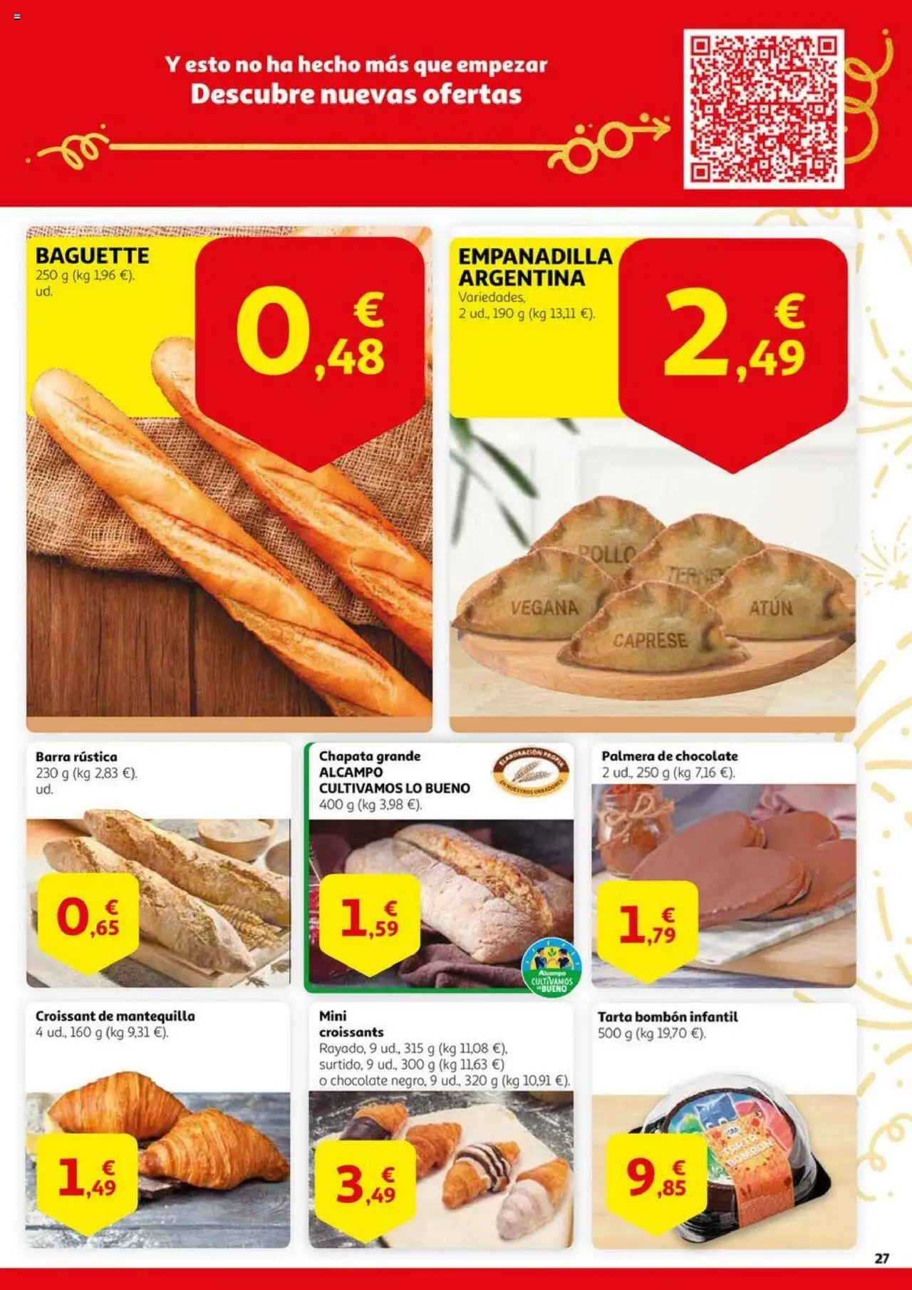 Alcampo - HG Nacional  │ válido desde el 17.06.2025 | Página: 27 | Productos: Chocolate, Croissant, Συσκευή ροής