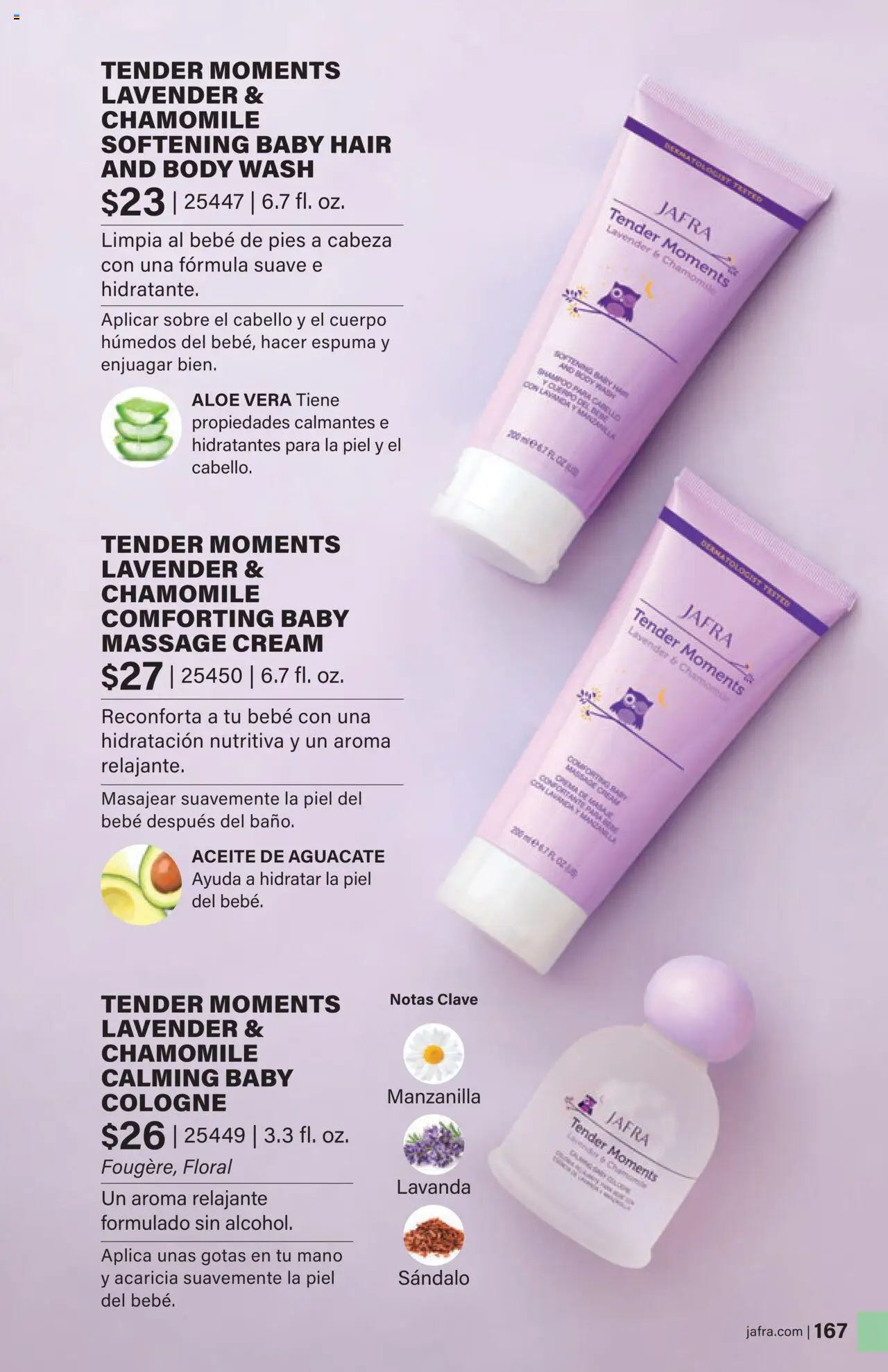 JAFRA folleto │ válido desde el 01.08.2025 | Página: 167 | Productos: Κουνουπίδι, Aceite, Crema, Body