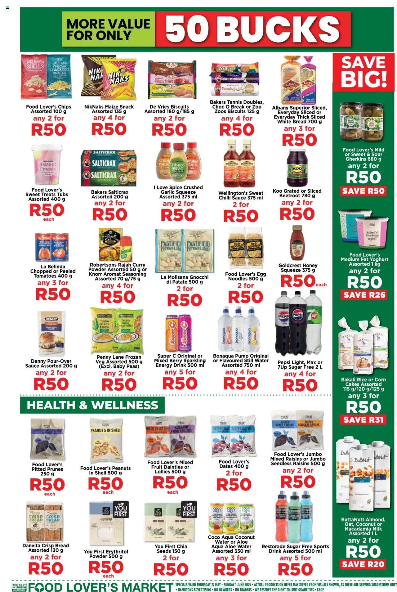 Food Lover's Market Western Cape - For The Love of Value │ valid from 22.05.2025 | Page: 11 | Products: Biscuits, Peanuts, Garlic, Chilli