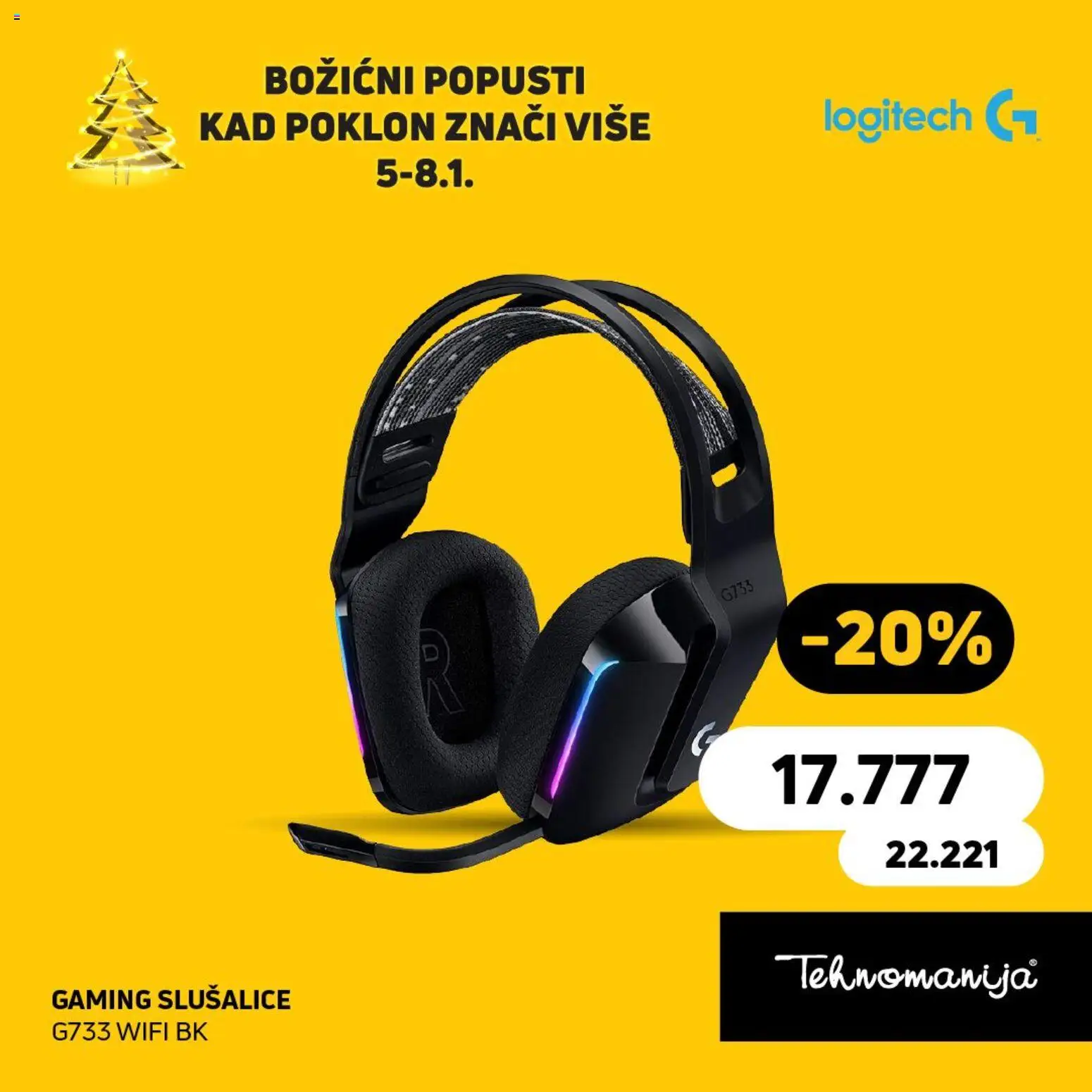 Tehnomanija katalog - važi od 05.01.2026 | Strana: 4 | Proizvode: Slušalice