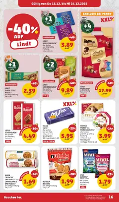 Penny Markt Flugblatt ab 18.12.2025 gültig | Seite: 16 | Produkte: Zucker
