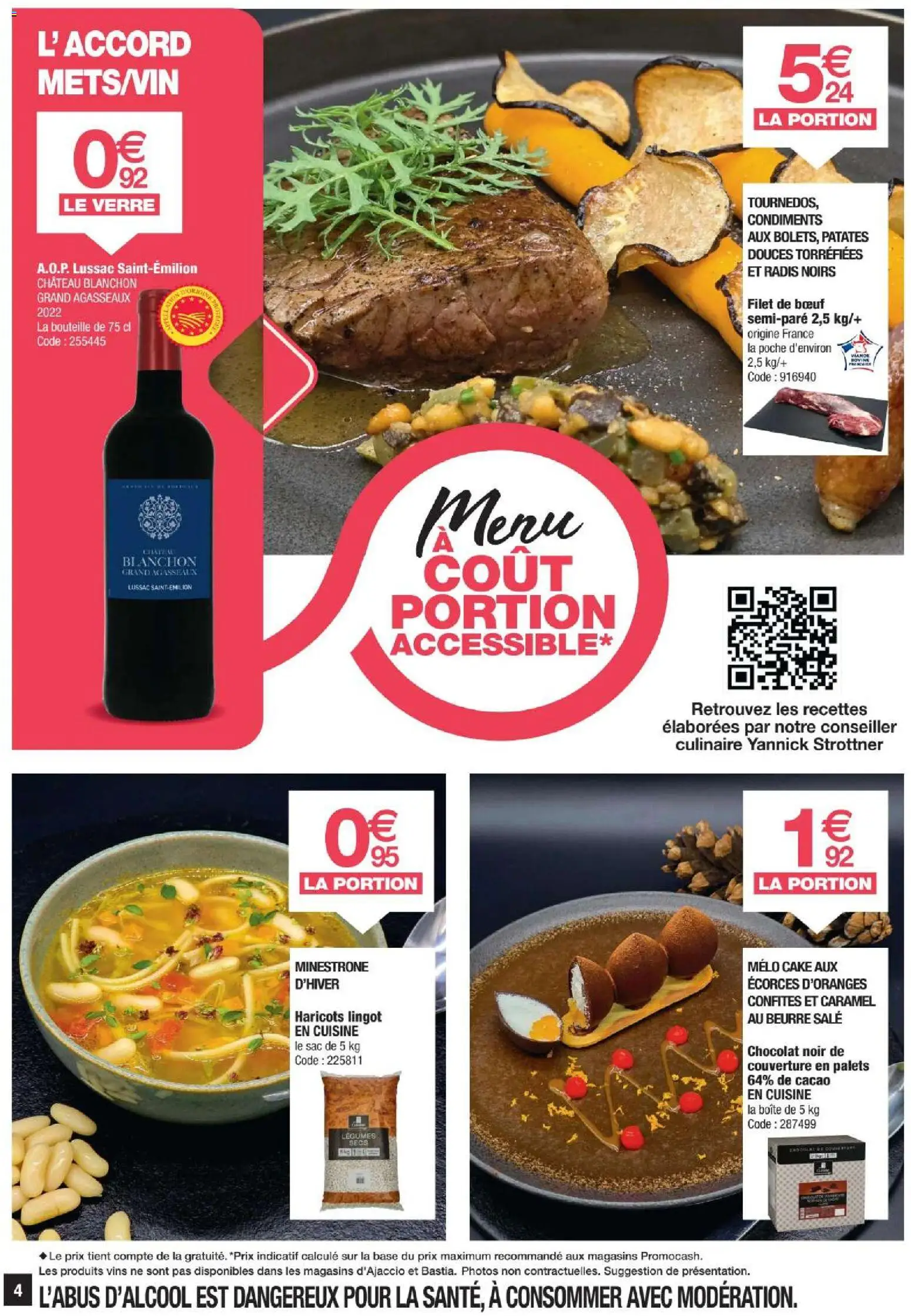 {H1} | Page: 4 | Produits: Radis, Couverture, Beurre, Chocolat