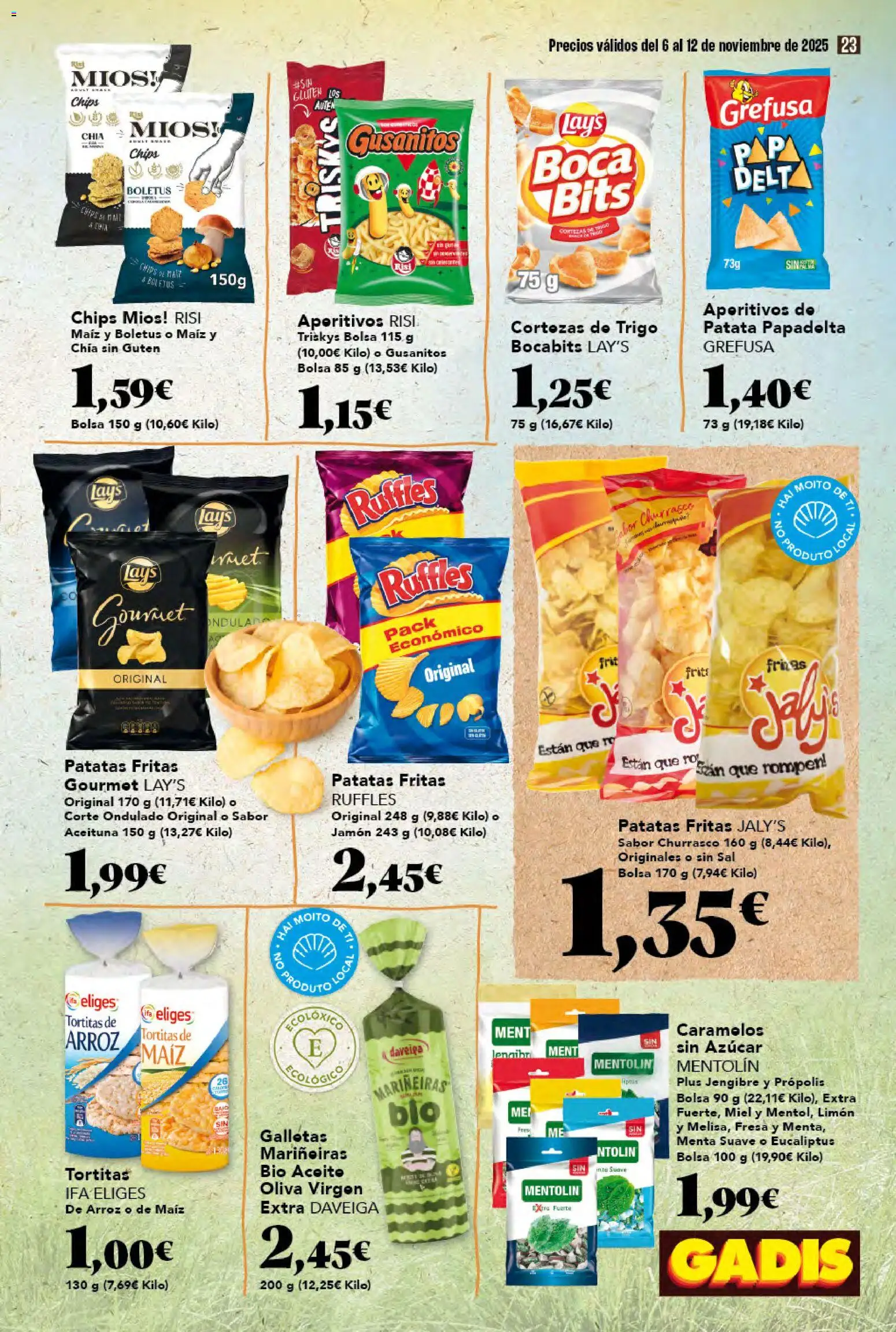 Gadis - folleto │ válido desde el 06.11.2025 | Página: 23 | Productos: Ψηφιακή κάμερα, Aceite, Jamón, Arroz