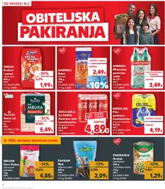 Kaufland HR Akciós újság - amely érvényes a következő dátumtól: 18.02.2026 | Oldal: 4 | Termékek: Fanta, Cola