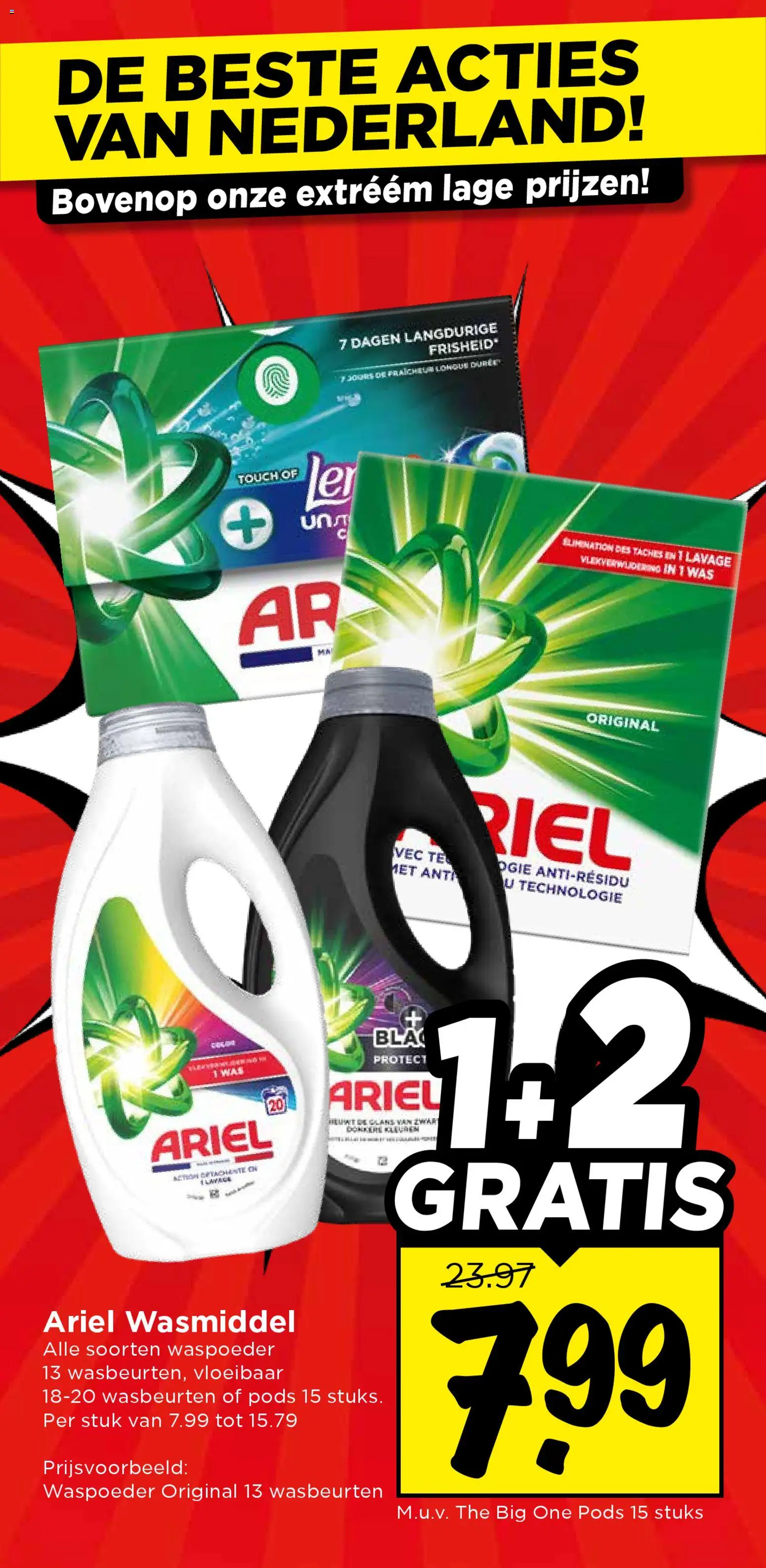 {H1} | Pagina: 11 | Producten: Wasmiddel, Was