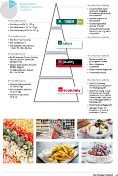 Transgourmet Sortimentskompetenz gültig ab 08.07.2024 | Seite: 23 | Produkte: Eis, Gemüse, Obst, Käse