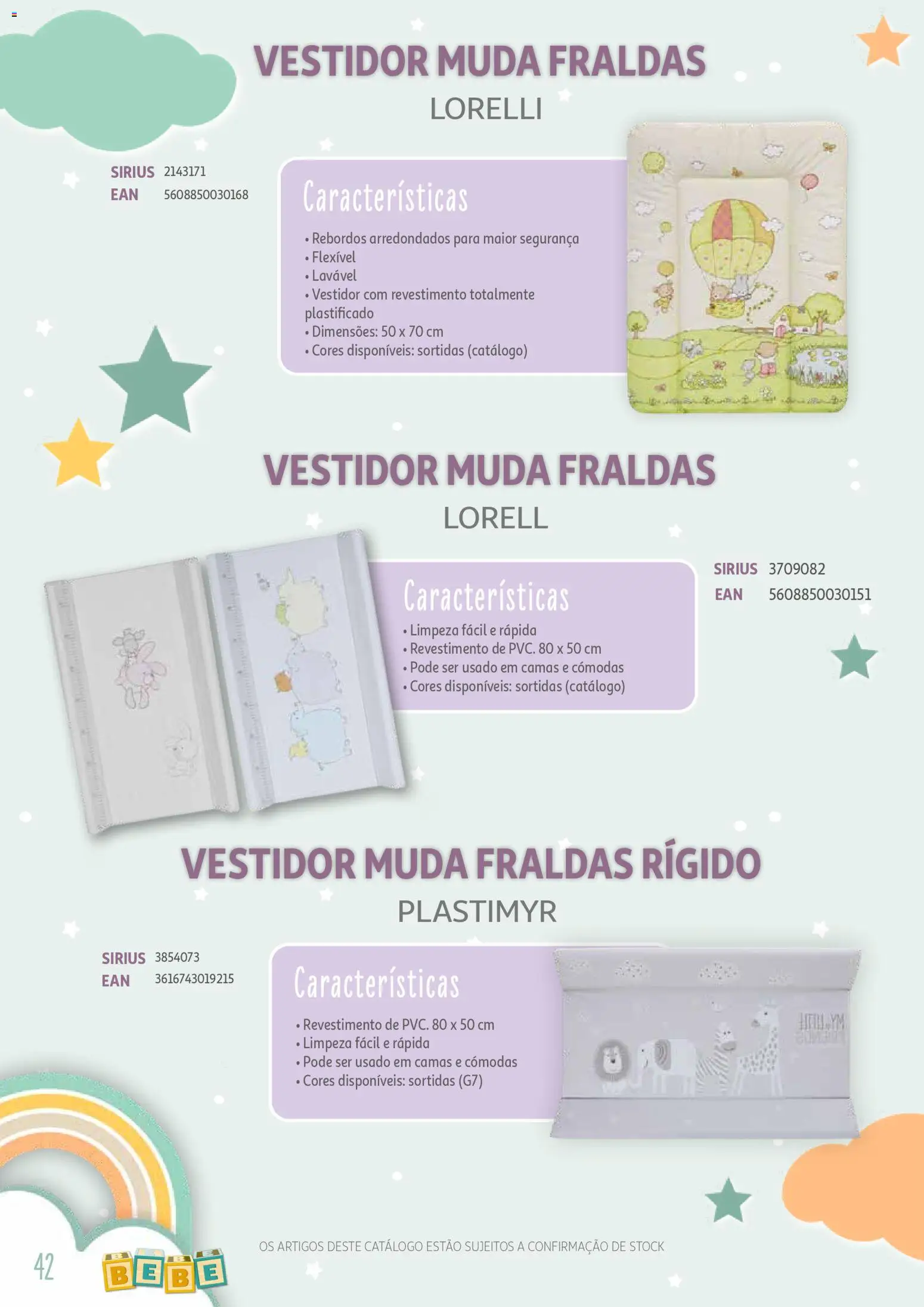 Auchan - Catálogo Puericultura │ válido de 13.01.2026 | Página: 42 | Produtos: Fraldas, Cómodas